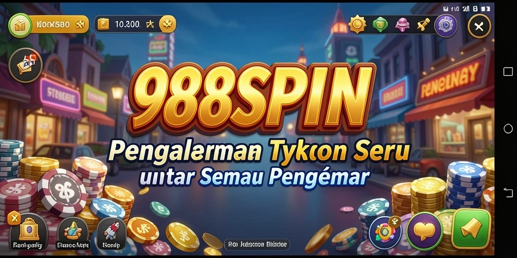 Screenshot 988SPIN menampilkan aksi gameplay Tycoon yang seru.