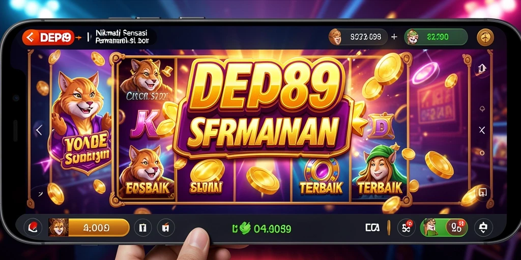 Tampilan gameplay Slot yang menarik di DEPO89.