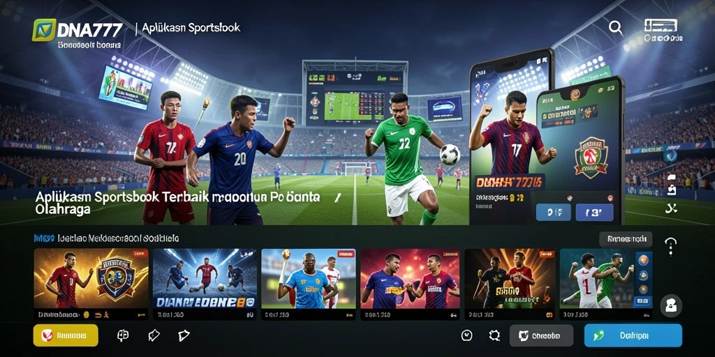 Tampilan gameplay menarik di aplikasi Sportsbook DNA777.