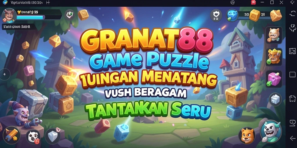 Screenshot utama GRANAT88 menampilkan gameplay Puzzle yang menarik.