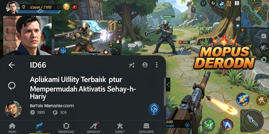Tampilan antarmuka ID66 yang intuitif dan modern.