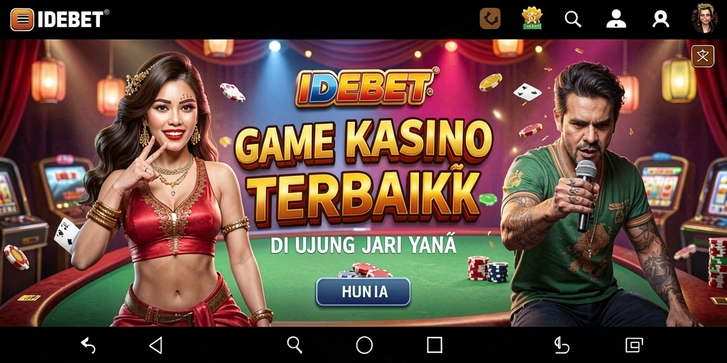 Tampilan gameplay IDEBET yang menawan dan mendebarkan.