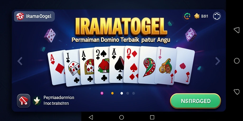 Tangkapan layar gameplay yang menarik dari permainan Domino IRAMATOGEL.