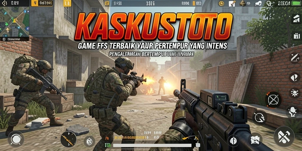 Tampilan menegangkan dari pertempuran KASKUSTOTO yang intens.