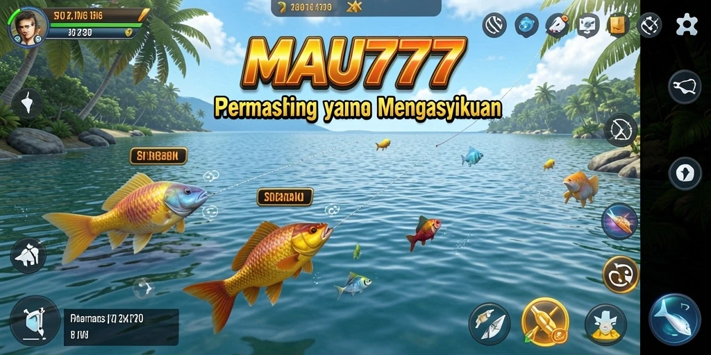 Gameplay seru memancing ikan besar di MAU777 yang penuh tantangan.