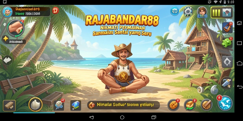 Tampilan gameplay seru dalam RAJABANDAR88 yang penuh tantangan.