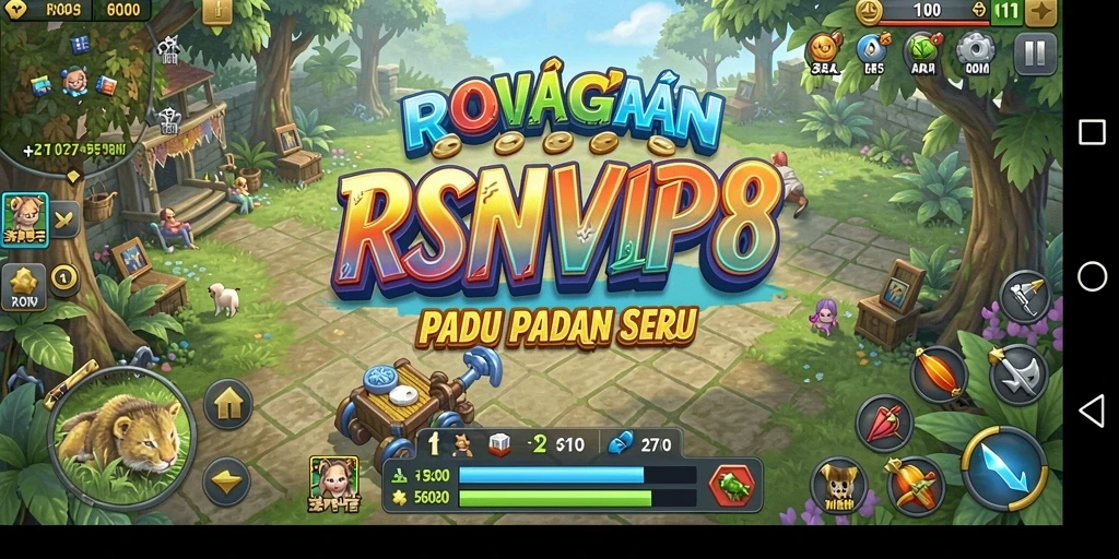 Menampilkan gameplay Match-3 yang seru dan menarik.