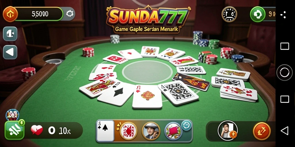 Tampilan gameplay seru dan interaktif SUNDA777.