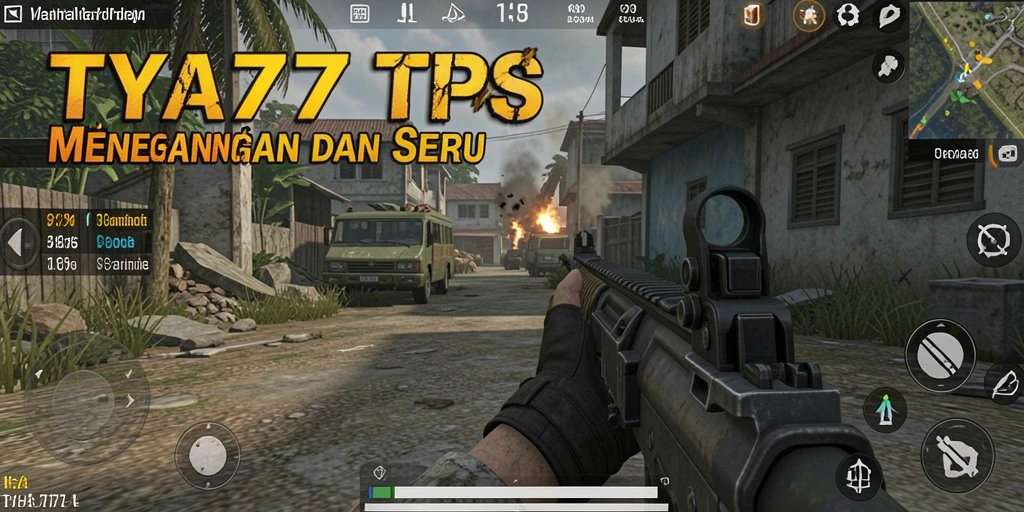 Screenshot menampilkan aksi seru dalam game TPS TYA777.
